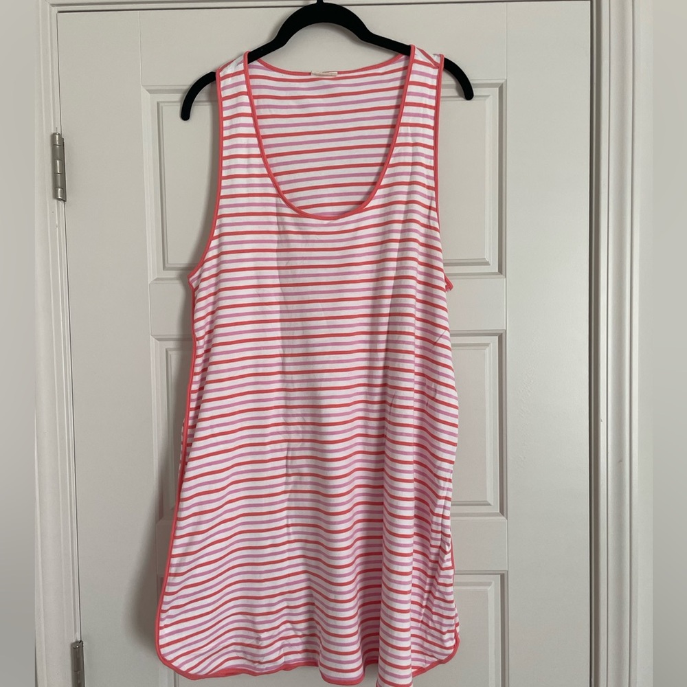 LAKE Pajamas Tank Nightgown in Tiki Size L